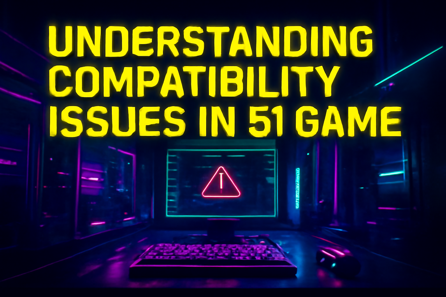 Informational scene presenting updates about 51 Game.
