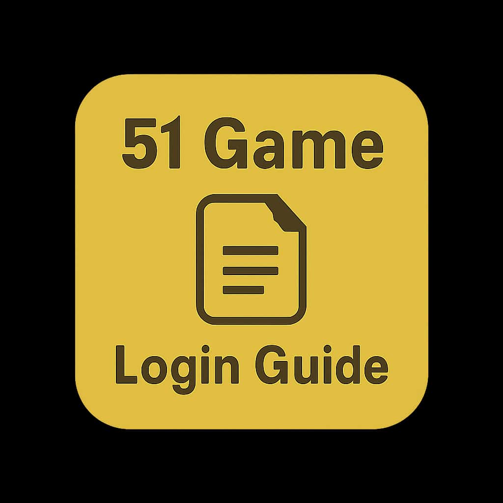 Icon representing 51 Game Login Guide.