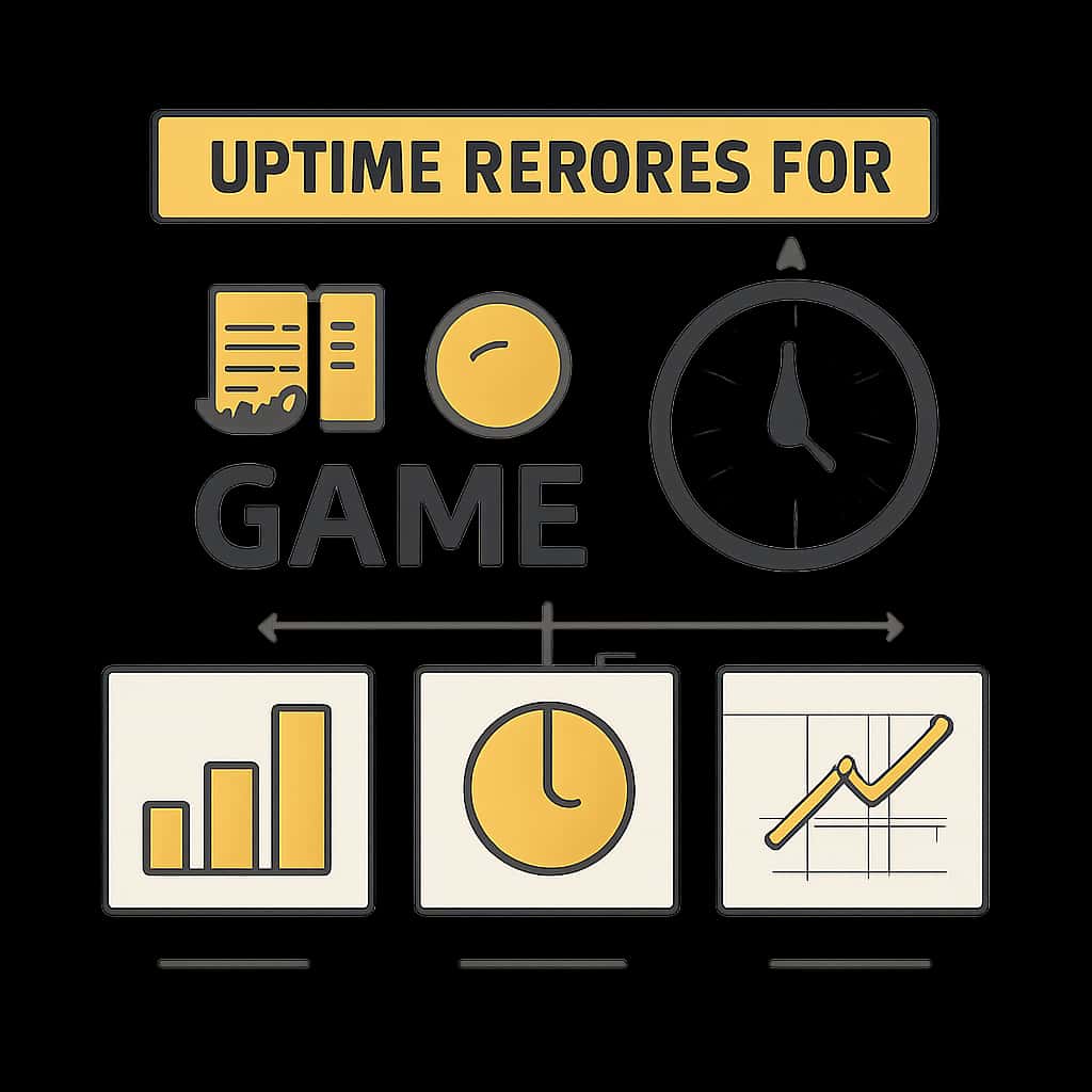 An illustration depicting the Uptime Reports for 51 Game.