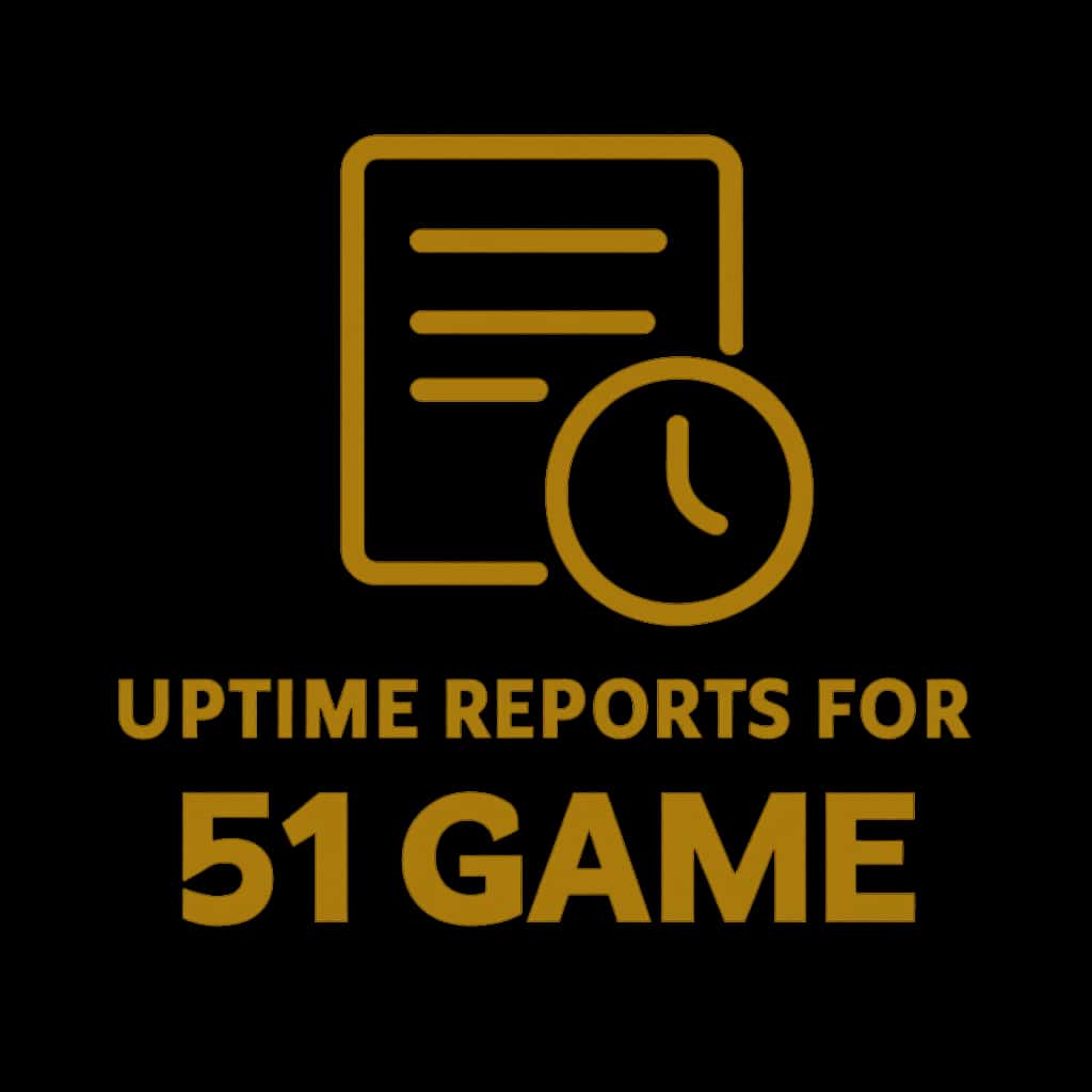 An icon representing Uptime Reports for 51 Game.