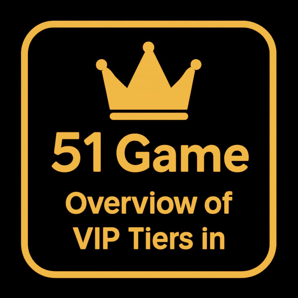 Icon representing the VIP Tiers in 51 Game