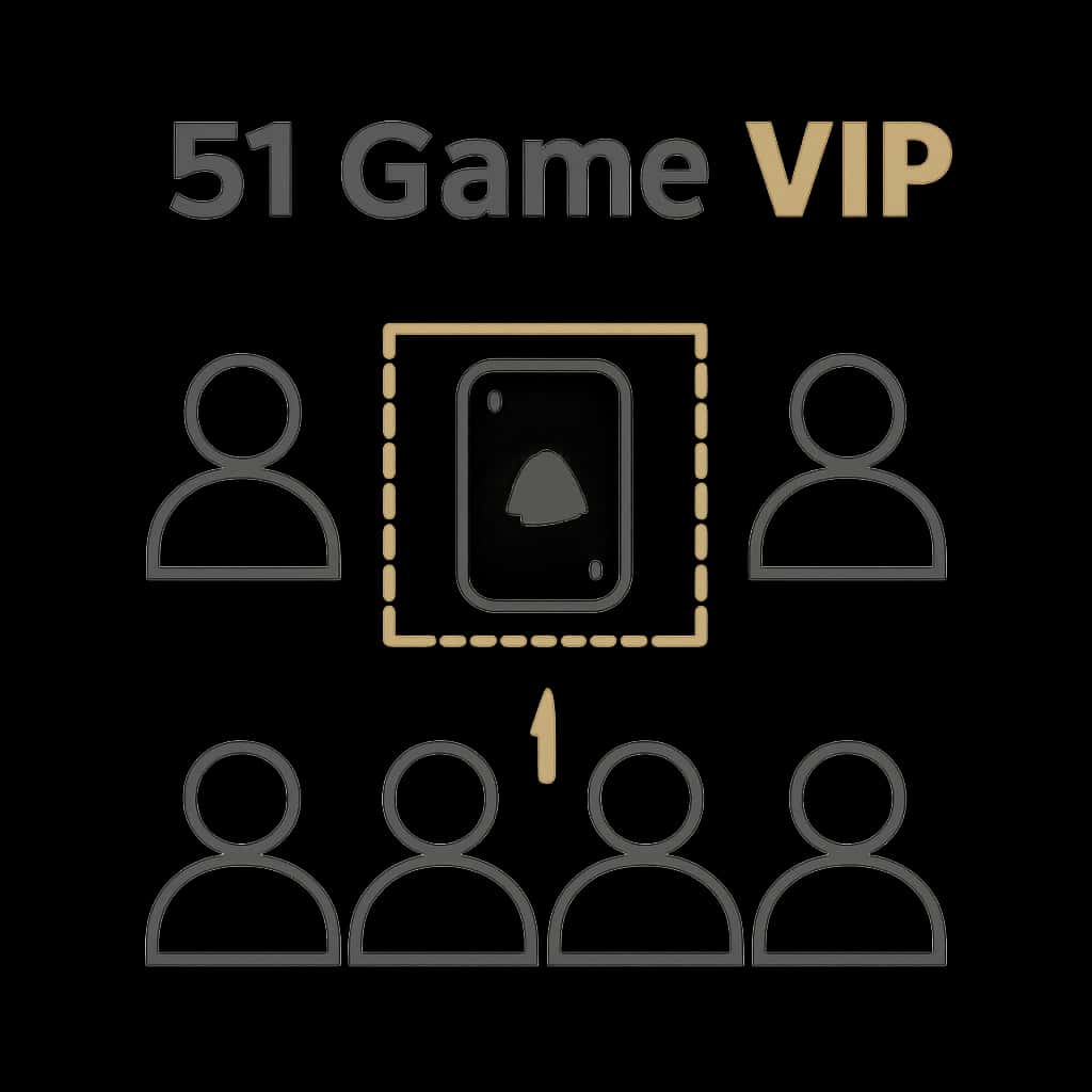 An educational illustration regarding 51 Game VIP features.